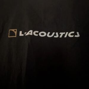 L-Acoustics Black T-Shirt Men's Large